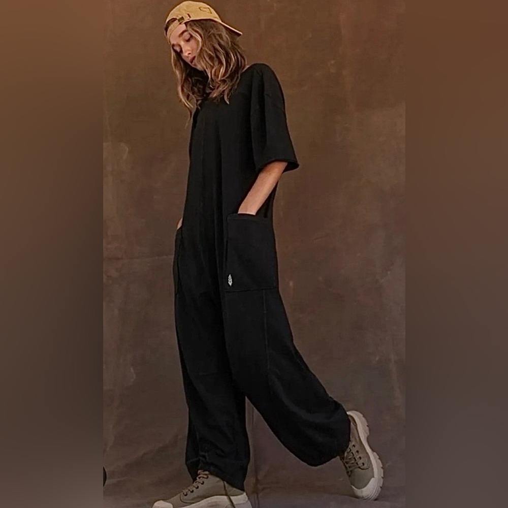 Free People Hot Shot Tee Jumpsuit FP Movement